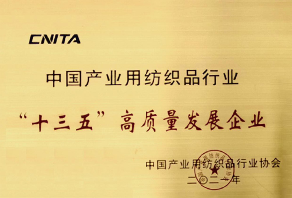 十三五高质量发展企业