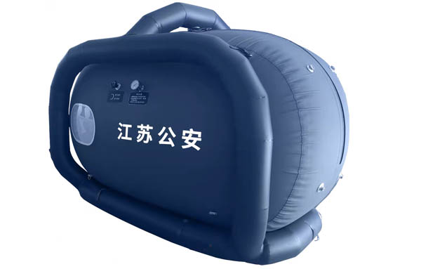江苏公安厅装备思迈便携式智能增压氧舱